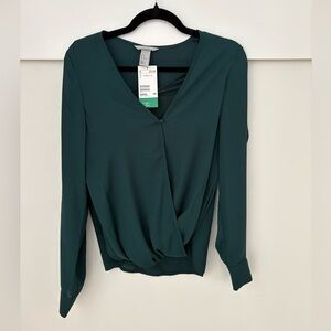 H&M Deep Green Women's Blouse